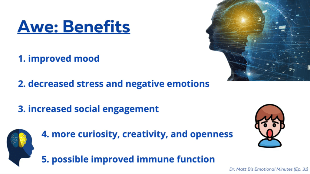 Benefits of awe