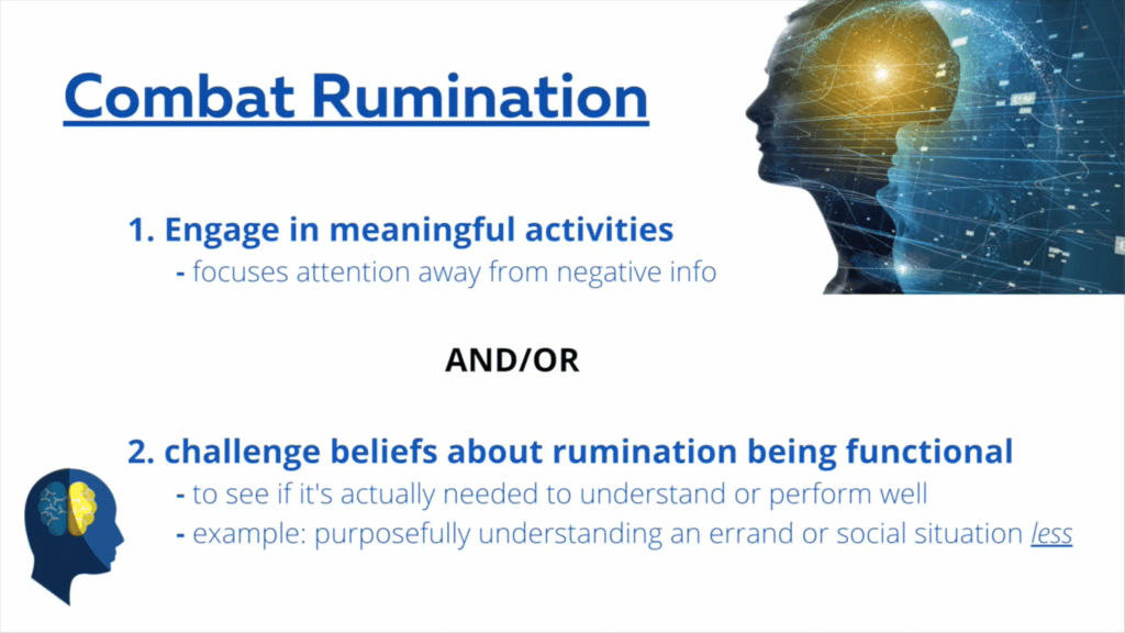 Combating Rumination