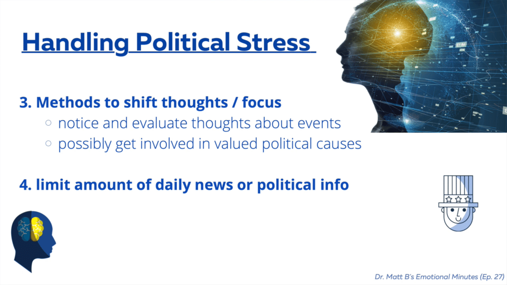 Handling Political Stress and Anxiety