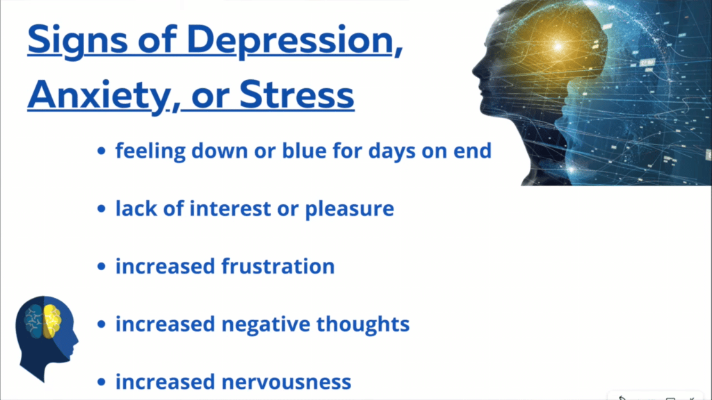 Coping with anxiety, stress and Depression: Signs of Depression, Anxiety, and stress