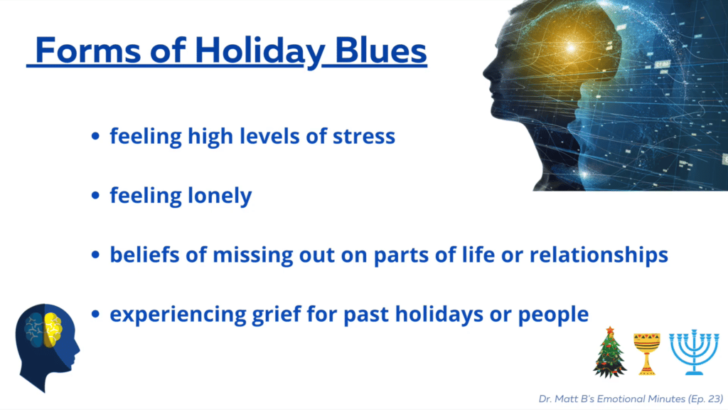 Types of Holiday Blues