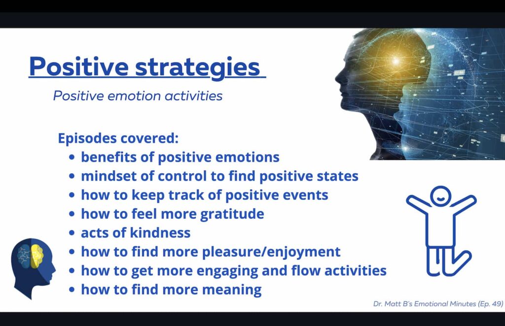 Positive Emotion Strategies